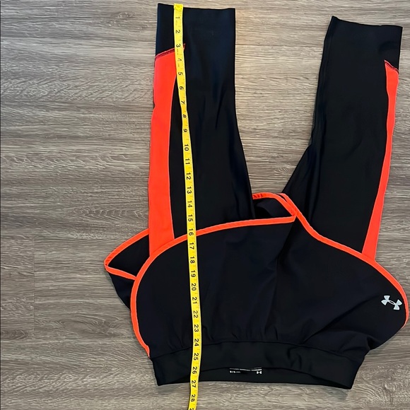 Under Armour Black and Red Athletic Shorts - Picture 6 of 6